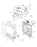 Escutcheon & door assembly
