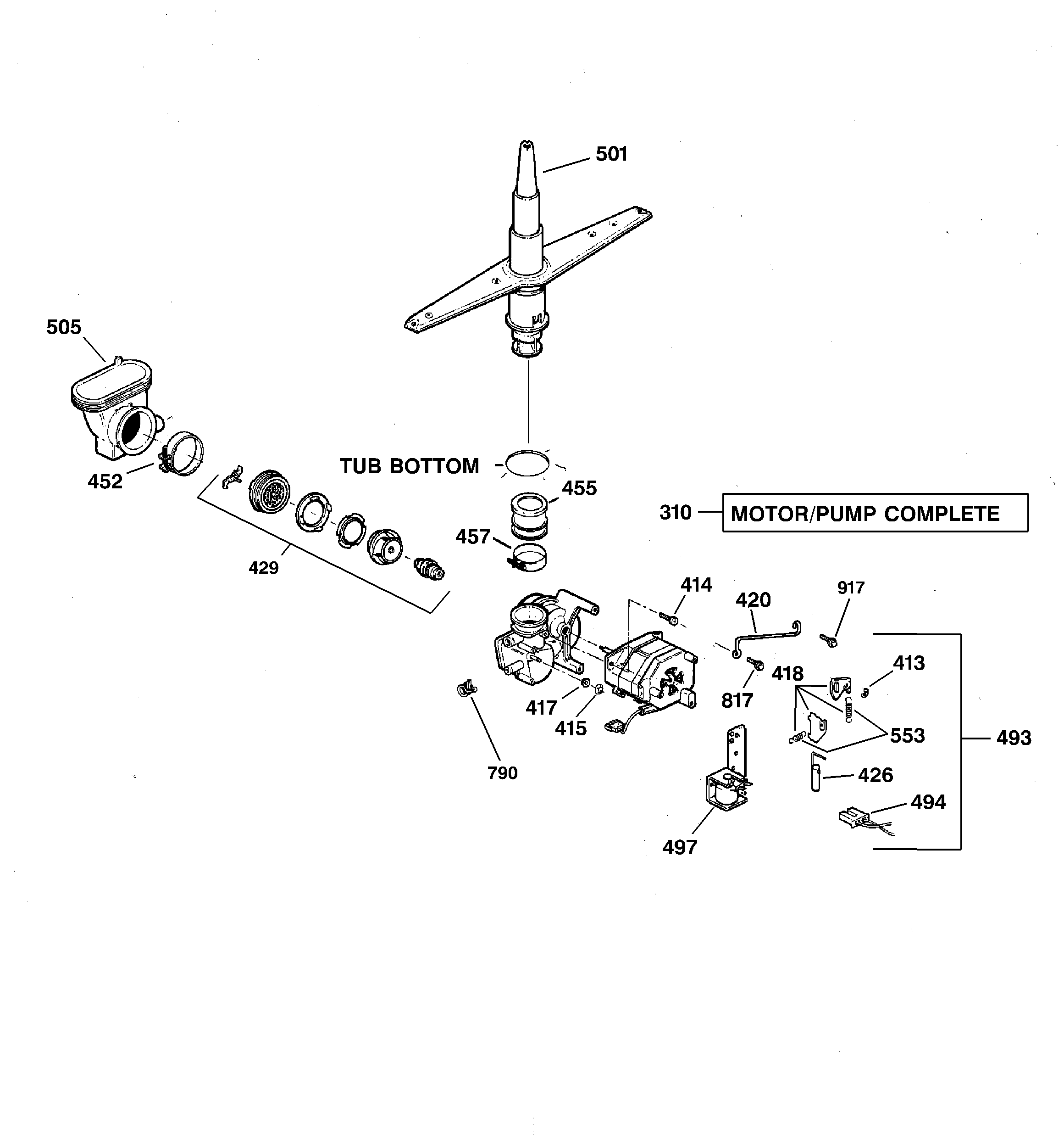 MOTOR-PUMP MECHANISM