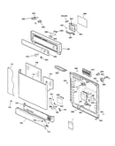 Escutcheon & door assembly