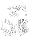 Escutcheon & door assembly
