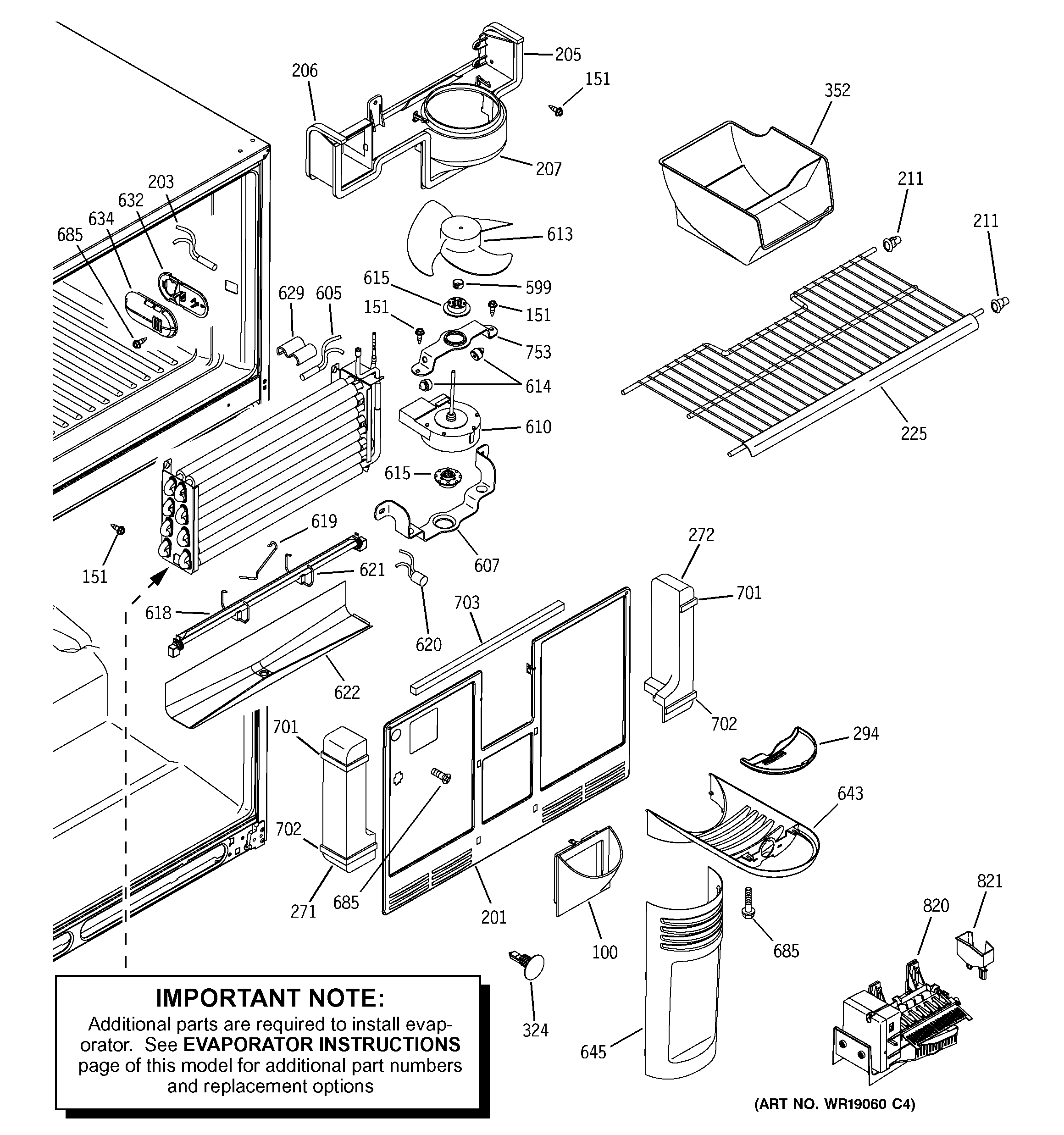 Freezer section