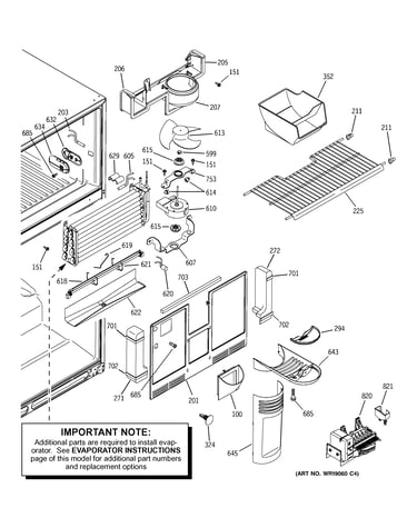 Freezer section