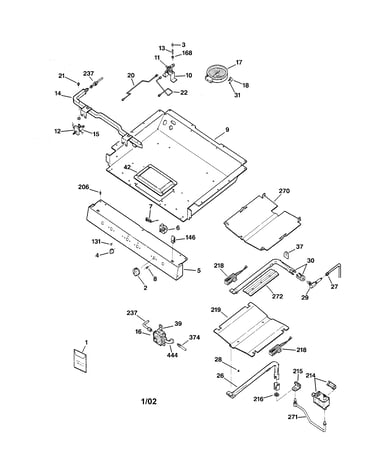 Gas & burner parts