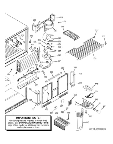 Freezer section