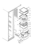 Fresh food shelves