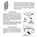 GE Profile PSS25MGMABB evaporator instructions diagram