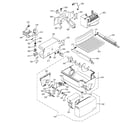 GE Profile PSS25MGMABB ice maker & dispenser diagram