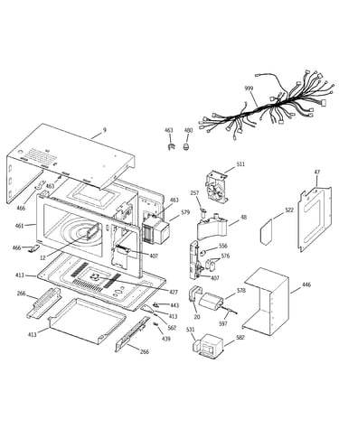 Microwave body parts