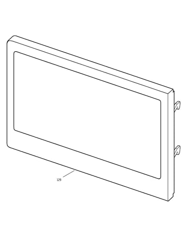 Microwave door