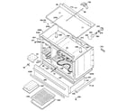 GE JCP67Y3WW body parts & drawer diagram