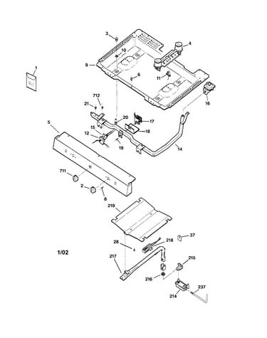 Gas & burner parts