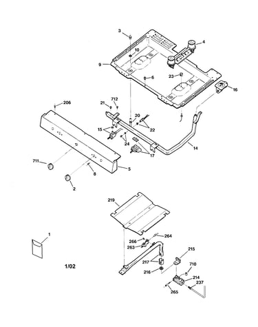 Gas & burner parts