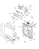Escutcheon & door assembly