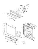 Escutcheon & door assembly