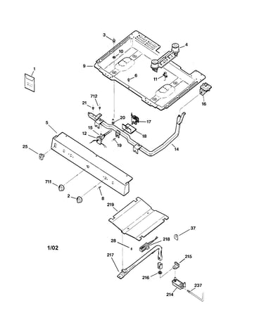 Gas & burner parts