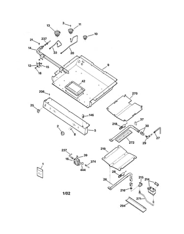 Gas & burner parts