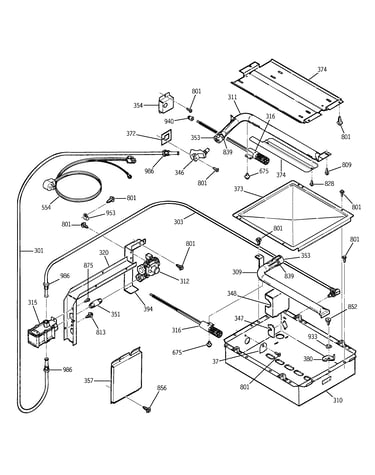 Gas & burner parts
