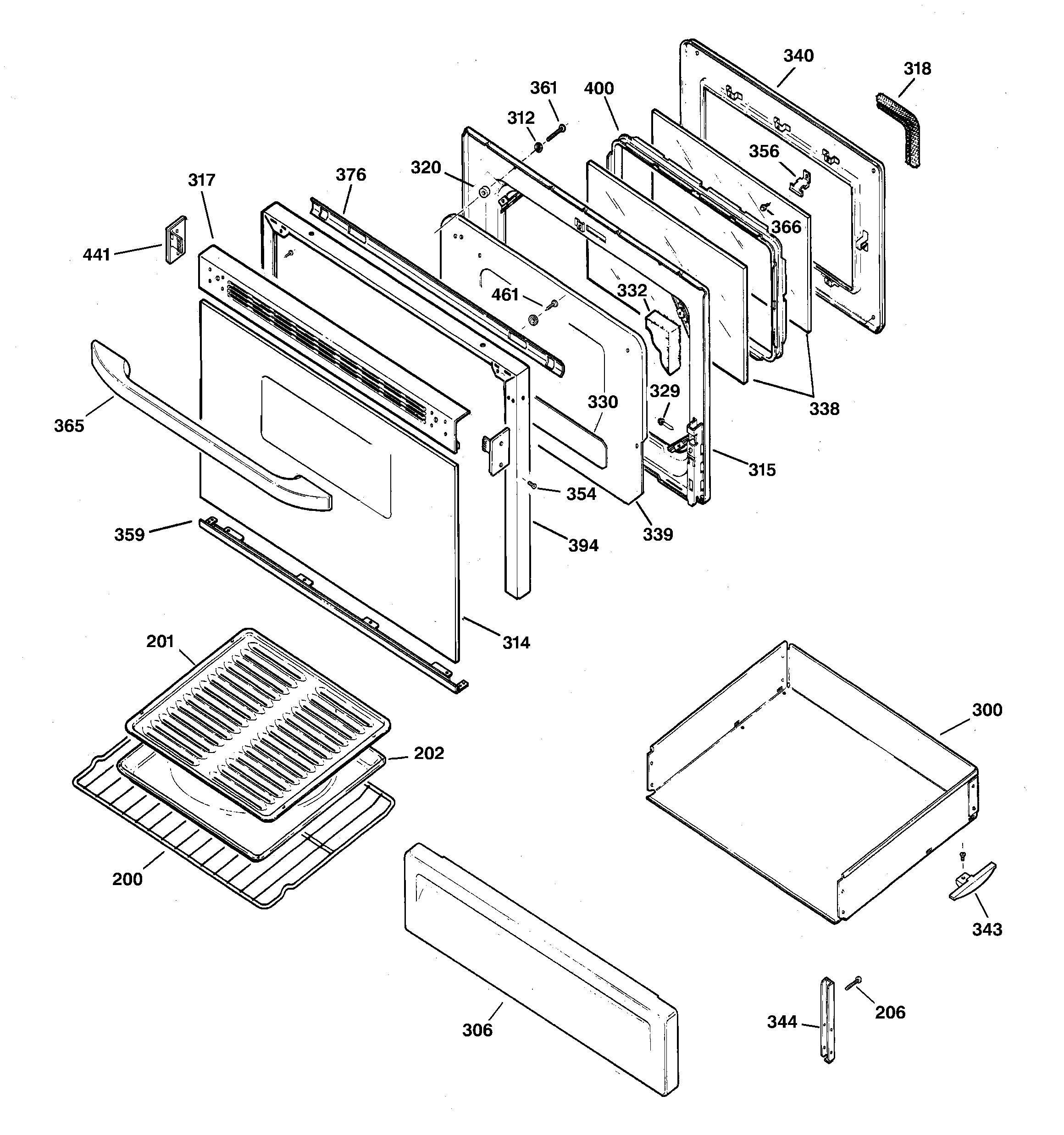 Door & drawer parts
