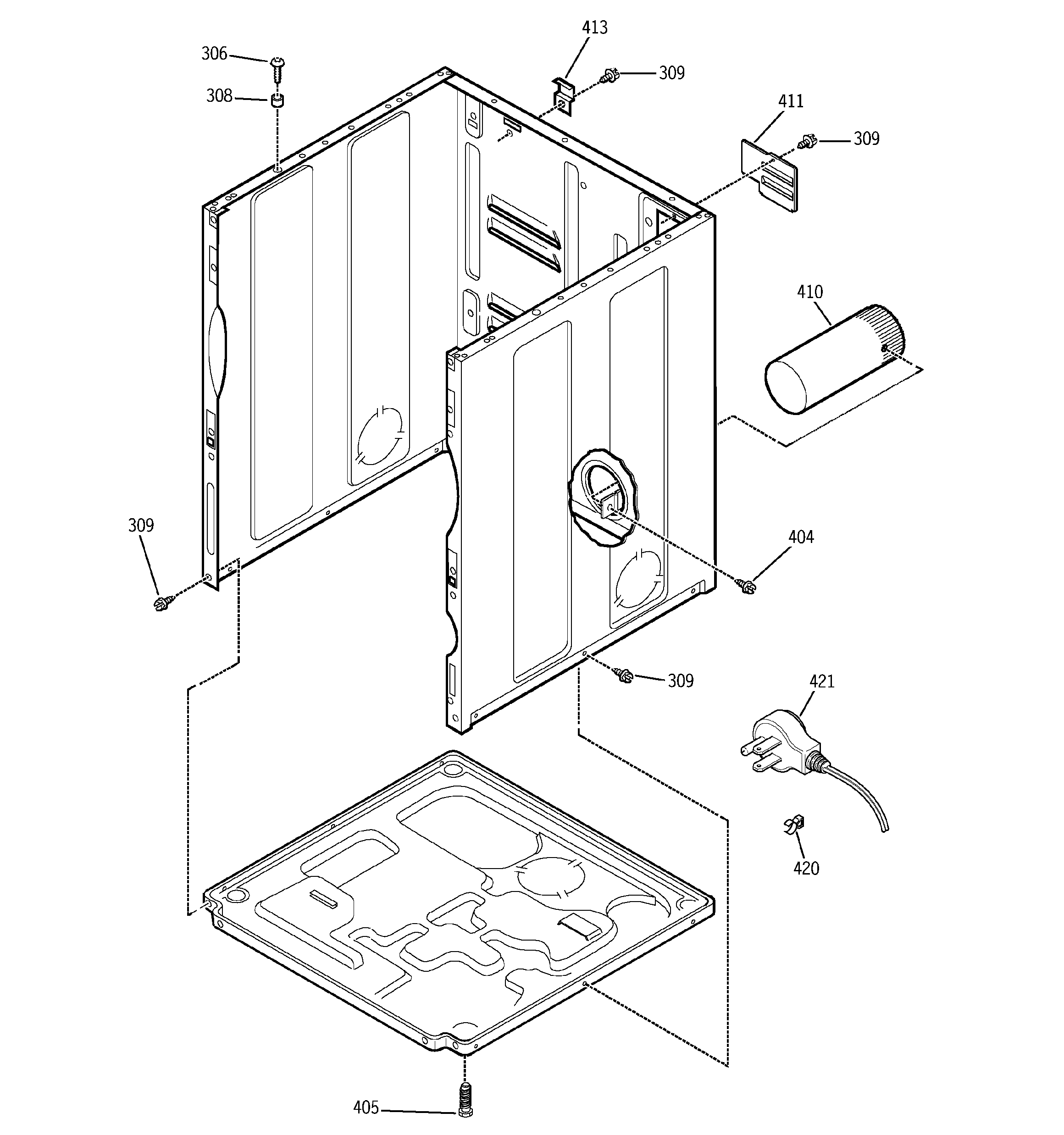 Cabinet & base