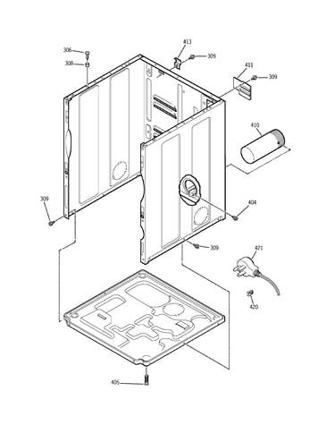 Cabinet & base