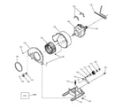 GE DDSS475GA1WW motor & fan assembly diagram