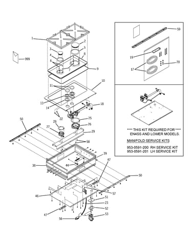 Controls, cooktop & burner