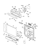 Escutcheon & door assembly