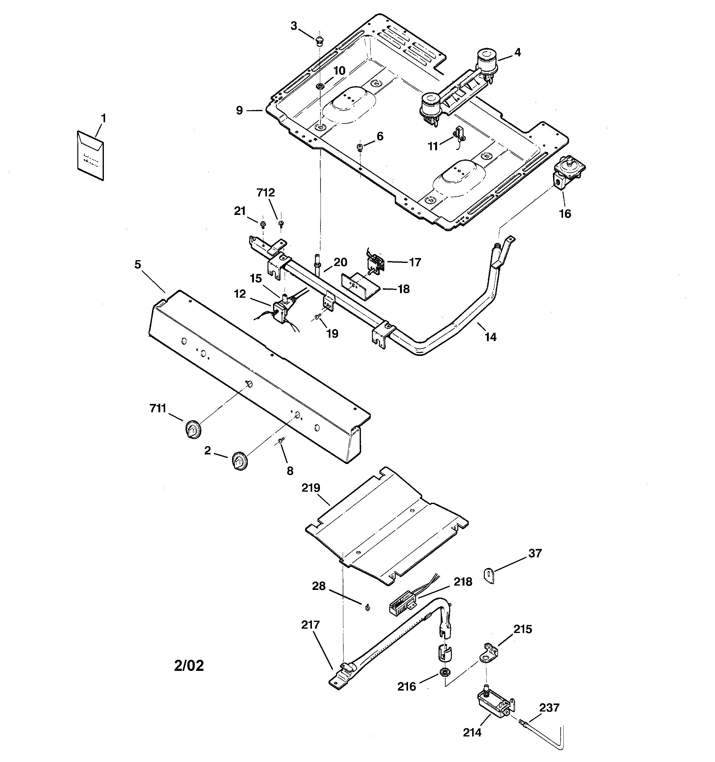 Gas & burner parts