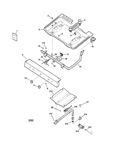 Gas & burner parts