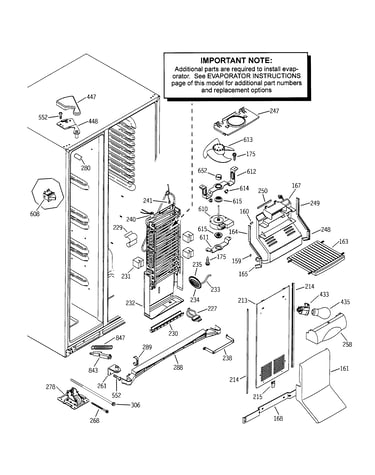 Freezer section