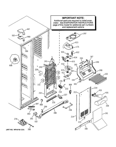 Freezer section