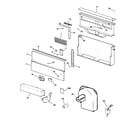 GE JVB37A1BB hood parts diagram