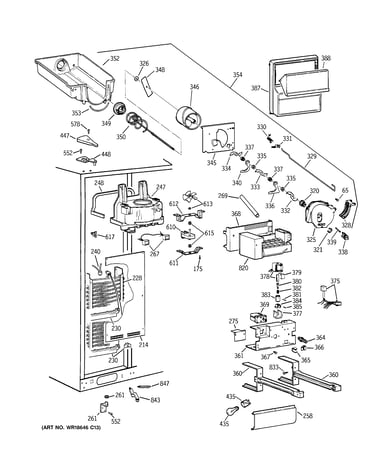 Freezer section