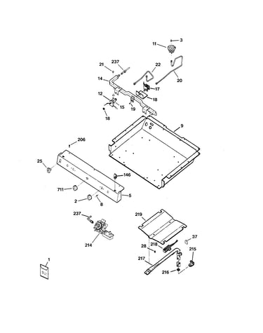 Gas & burner parts