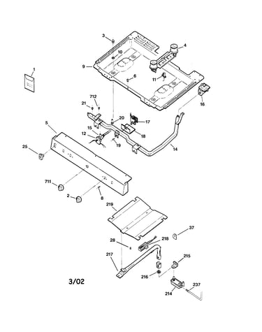 Gas & burner parts