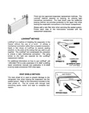Evaporator instructions