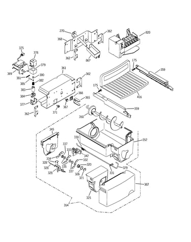 Ice maker & dispenser