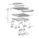 GE TBX18ZAXPRAA compartment separator parts diagram