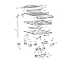 GE TBG19PAXDRWW compartment separator parts diagram