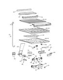Compartment separator parts