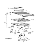 Compartment separator parts