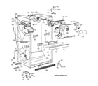 GE TBX22PAYMRAA cabinet parts diagram