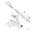 GE TBX25PCSKLWW ice bucket diagram