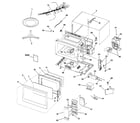 GE JE1660WB002 microwave diagram