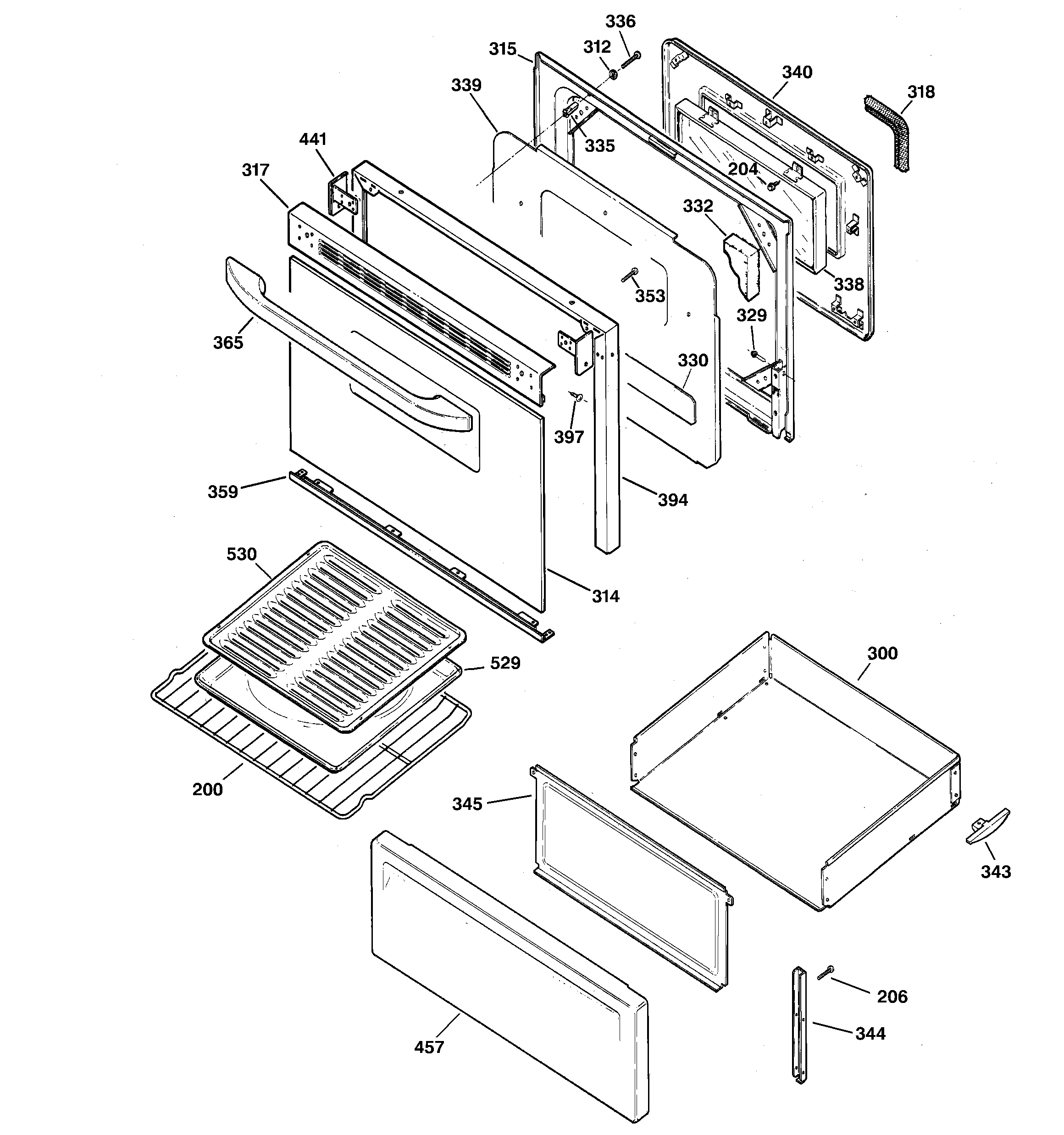 Door & drawer parts