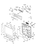 Escutcheon & door assembly