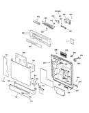 Escutcheon & door assembly