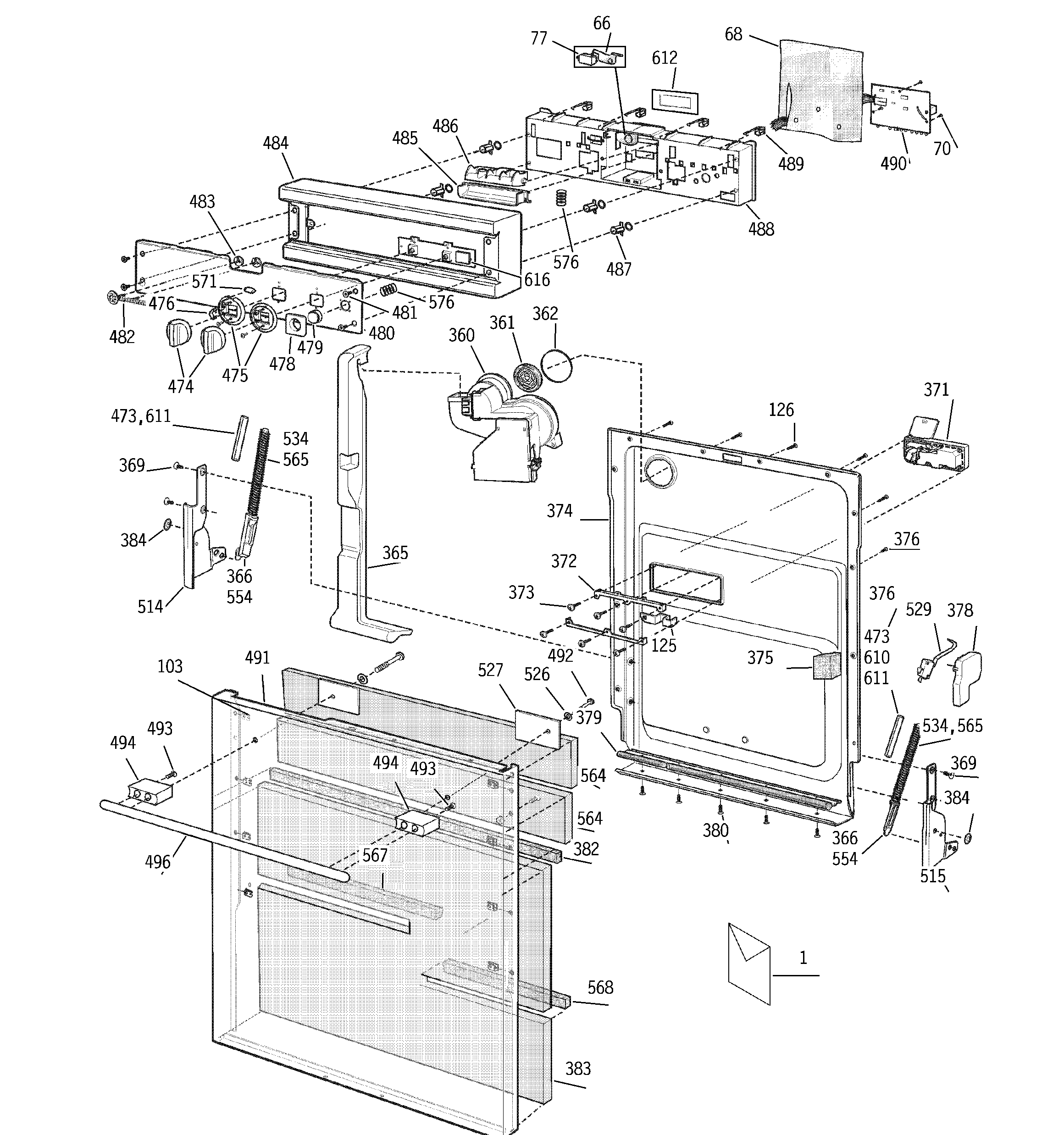 Door assembly
