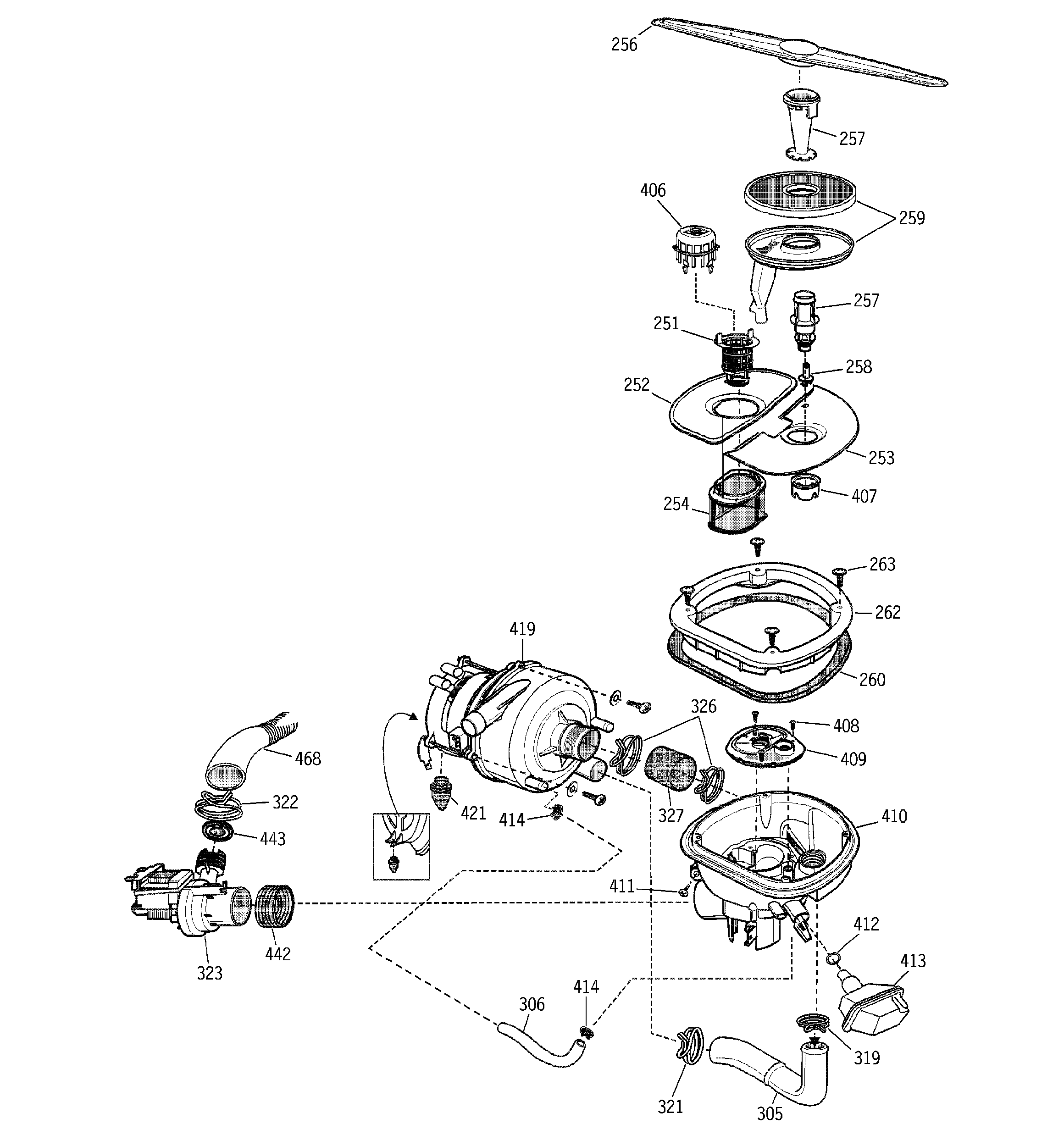 Sump assembly