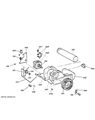 Blower & motor assembly